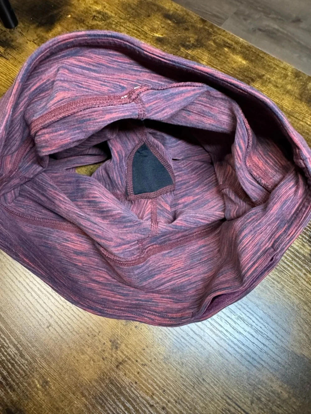 Alo Yoga Space Dye High Waisted Biker Shorts Purple Pink Size XS